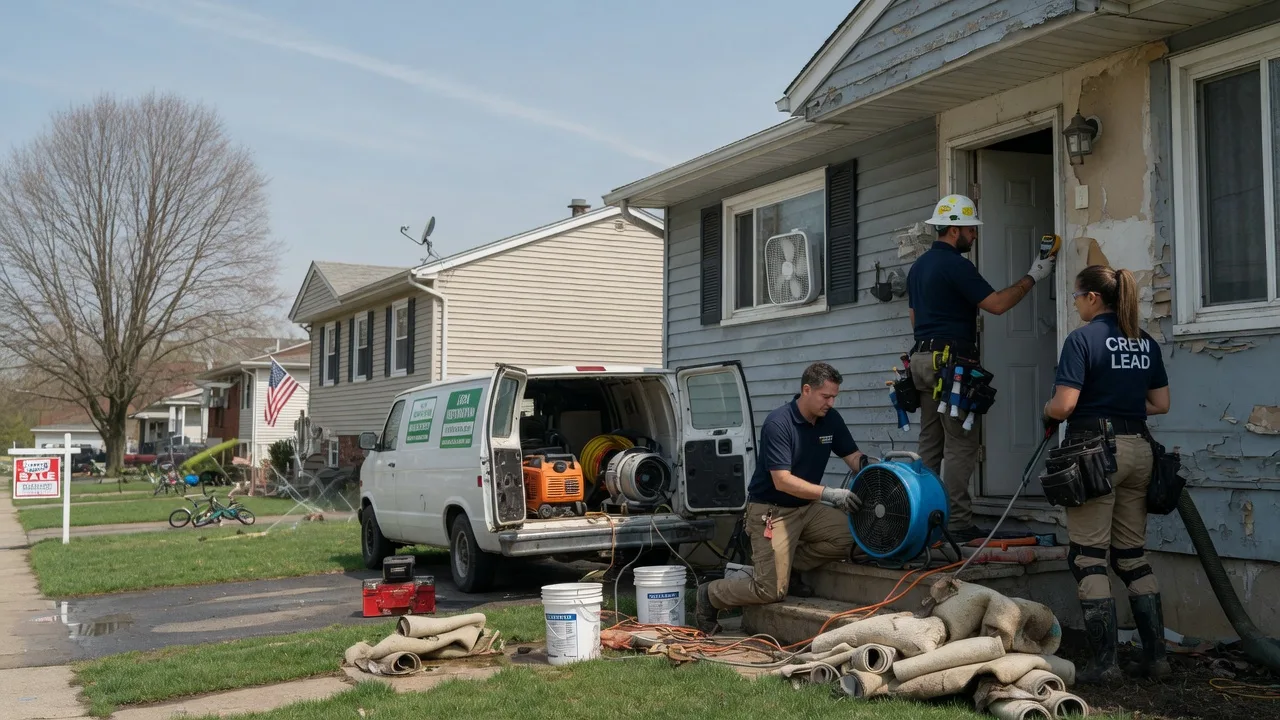 Flood Cleanup in Sabine Pass, TX near me